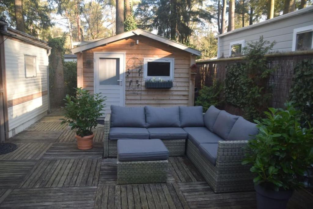 Te Huur: Leuke 4-Persoons Stacaravan Op Top Locatie! Хундерло Экстерьер фото